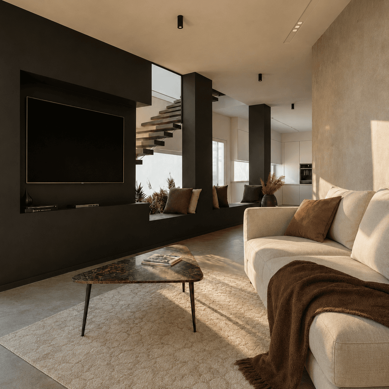 minimal garden villa in iranian — تصویر 4