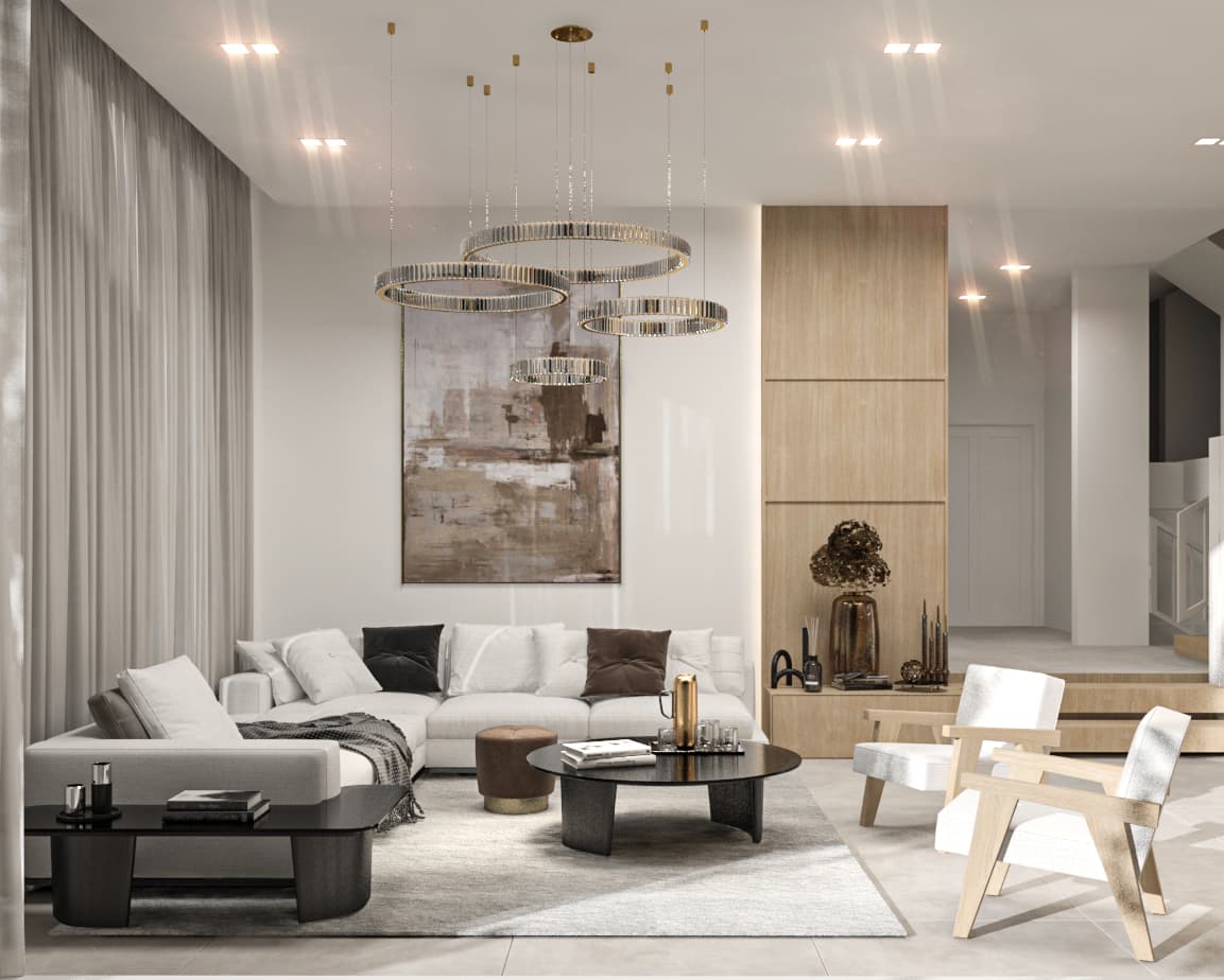 modern villa in ramsar